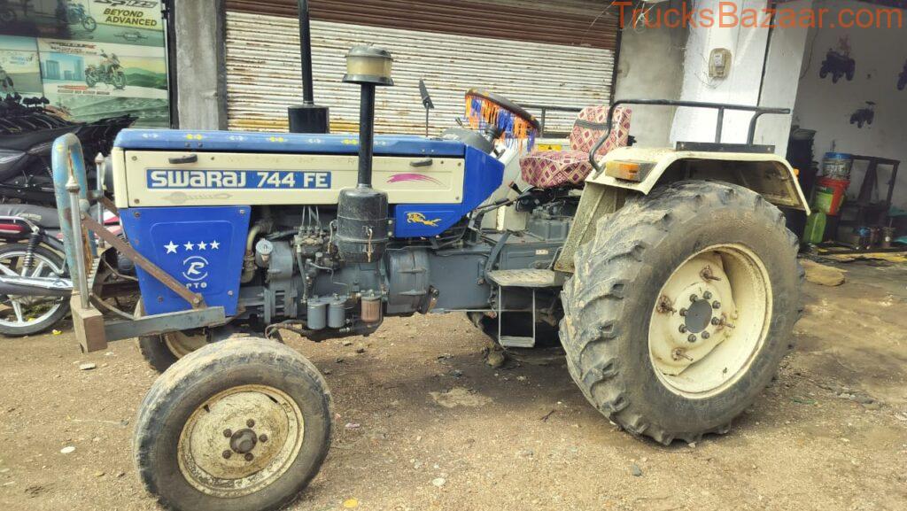 Used Swaraj Tractor 744 FE Model 2015 with Powerful 48 Hp Engine